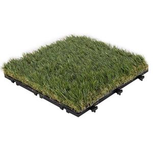 仿真草坪加密露台阳台拼接人工皮塑料假草户外绿色草皮地板室内 G018