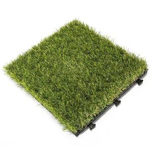绿草假草坪地板户外DIY拼接春草秋草花园露台阳台网红草皮地板G004
