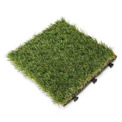 Antibacterial artificial grass deck tiles G015