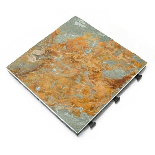 Outdoor natural deck tile slate for swimming pool surround JBD001